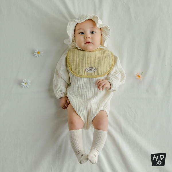 Happy Prince｜2+2=4朵花長襪(新生兒)