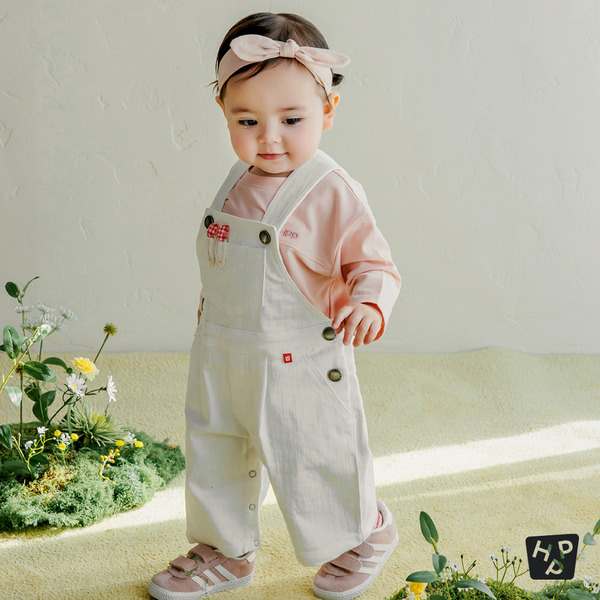 Happy Prince｜奶蓋吊帶褲