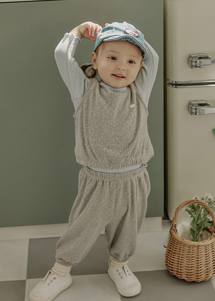 Little Tini｜野花不要採褲子-灰