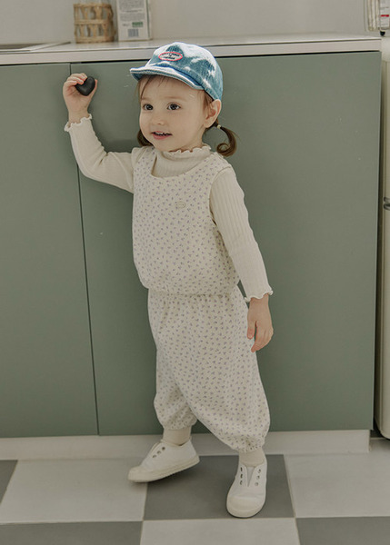 Little Tini｜野花不要採褲子-白