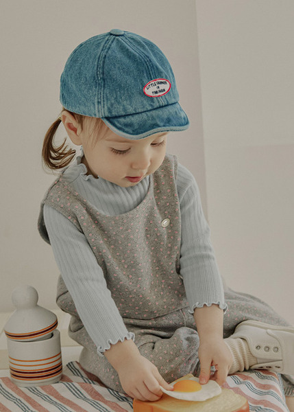 Little Tini｜野花不要採背心-灰