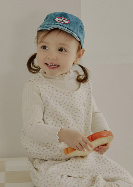 Little Tini｜野花不要採背心-白