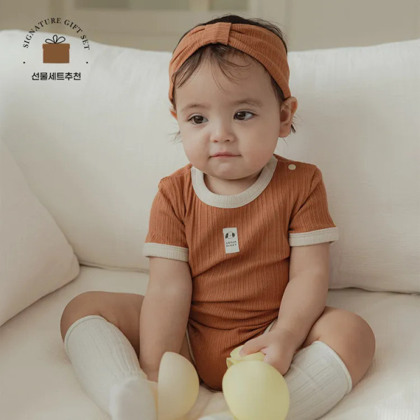 UBMOM｜乖寶寶包屁衣-咖啡