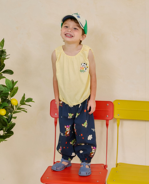 Rototobebe｜泡泡泡泡紗長褲(4色)