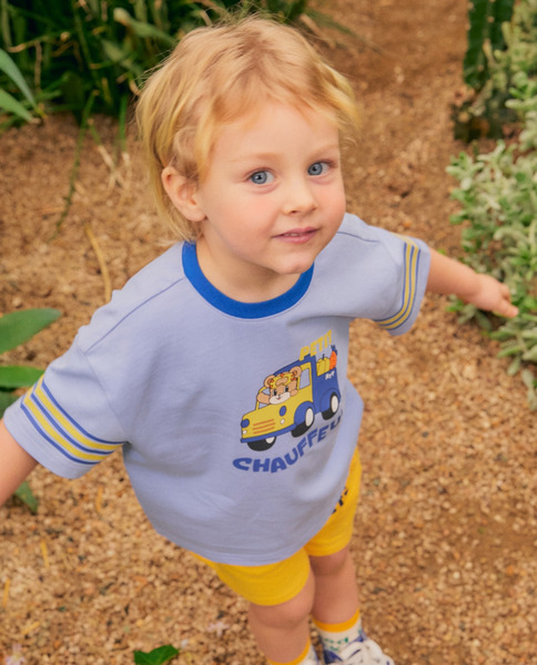 Rototobebe｜喜歡車車的看這裡上衣 (3色)