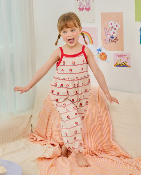 Rototobebe｜氣球莫代爾連身褲(3色)