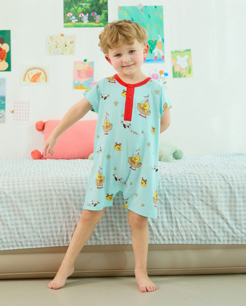 Rototobebe｜夏日慶典莫代爾包屁衣(5色)