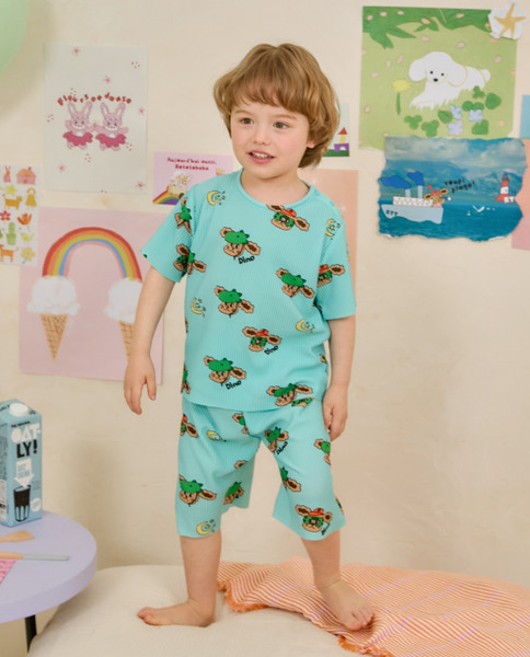 Rototobebe｜皺巴巴不用燙套裝(3色)