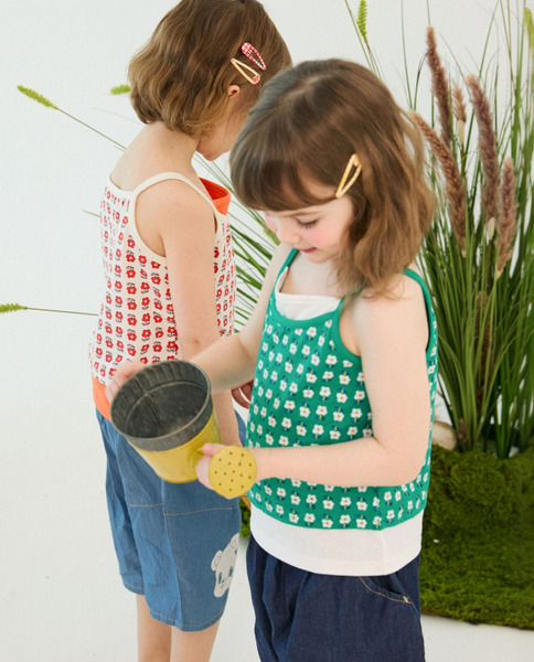 Rototobebe｜花田綻放背心(2色)