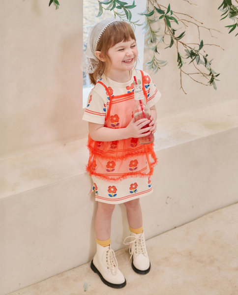 Rototobebe｜採紅菱洋裝