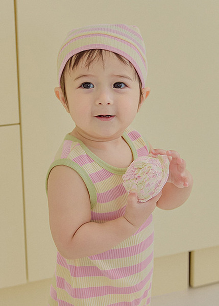 Little Tini｜草莓檸檬冰淇淋包屁衣