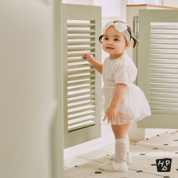 Happy Prince｜ 蕾絲愛心刺青長襪