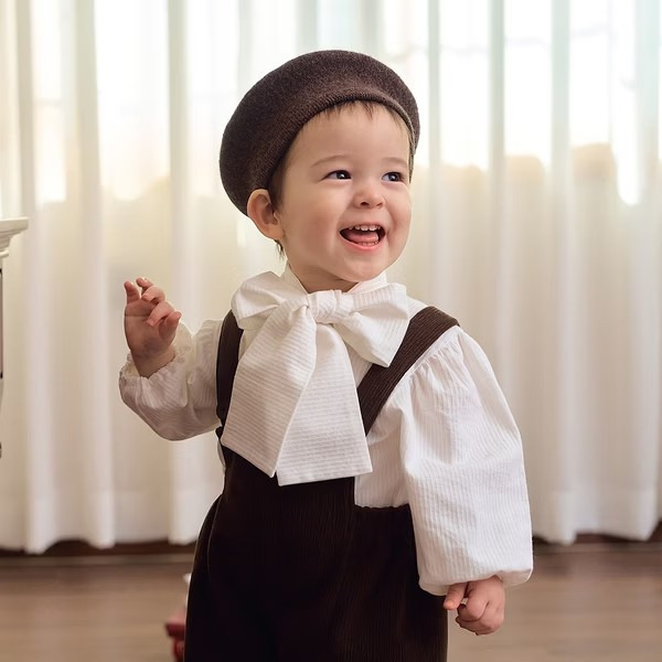 Little Tini｜巨大蝴蝶結襯衫