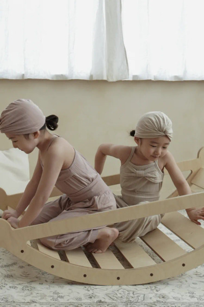 Peekaboo｜扭扭蝴蝶結套裝(4色)