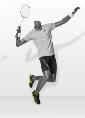 進口 羽毛球運動型模特兒