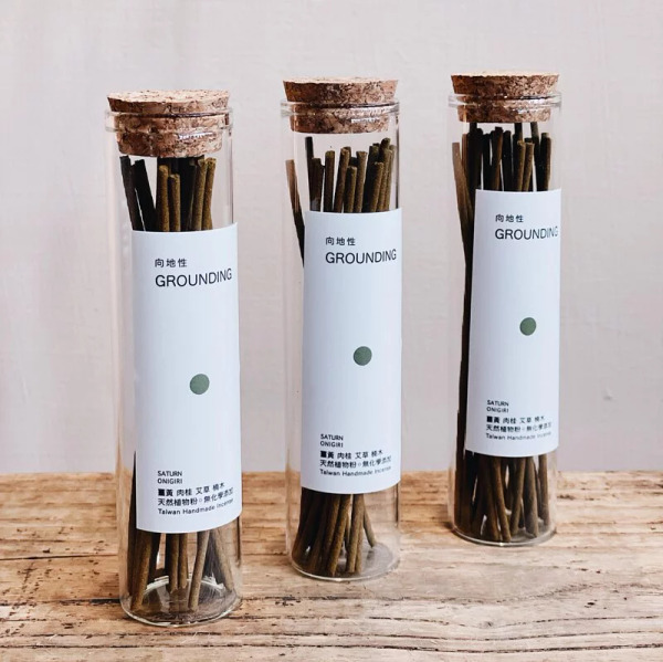 土星飯糰｜海底輪－《向地性》肉桂手工線香