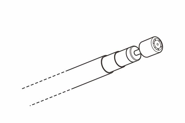 アルミ合金伸縮ポール (ブラック)