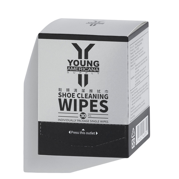 Y.A.S 鞋類清潔擦拭巾-30片裝