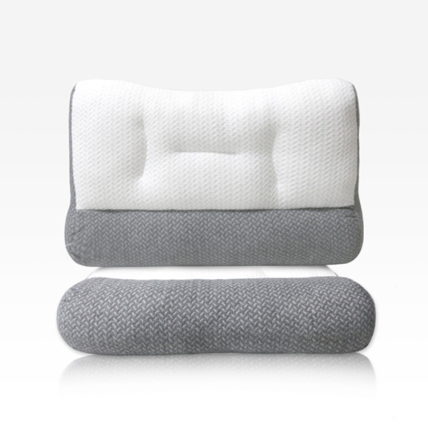 石墨烯反牽引護頸助眠枕(紓壓枕 側睡枕 止鼾枕 附收納提袋)