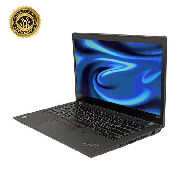 A級福利品 6個月保固｜Lenovo ThinkPad T480 Laptop 14吋 商務筆電｜i5-8350U/FHD/Intel UHD 620/DDR4 8G/512GB SSD/Win10 Pro｜頂級輕薄商務機｜甜檸檬認證XRefine｜技嘉集團百事益整新檢修