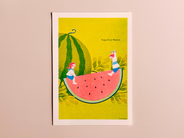 Fruitful Summer [Watermelon] 盛夏之果實[西瓜] - A5 卡片