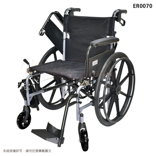 恆伸  ER0070 鋁合金移位輪椅-加寬款