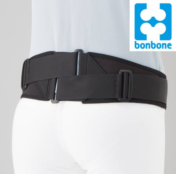 日本製【bonbone】專業骨盆護腰帶 (黑色/兩種尺寸)