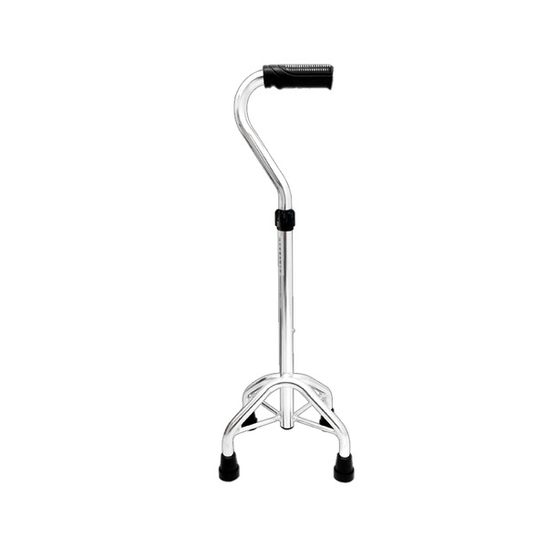 恆伸 鋁合金四腳拐杖 問號型中爪 ER-2053