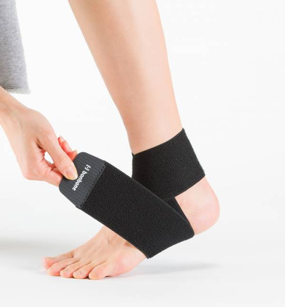 日本製【bonbone】高彈力伸縮繃帶式固定護踝(FREE)/ 左右兼用