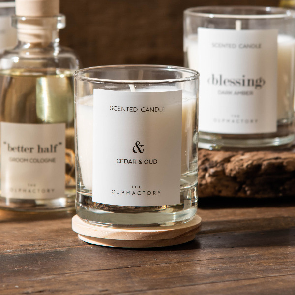 西班牙 AMBIENTAIR│雪松沉香│極簡嗅覺 木蓋香氛蠟燭