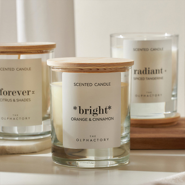 西班牙 AMBIENTAIR│肉桂酸橙│極簡嗅覺 木蓋香氛蠟燭