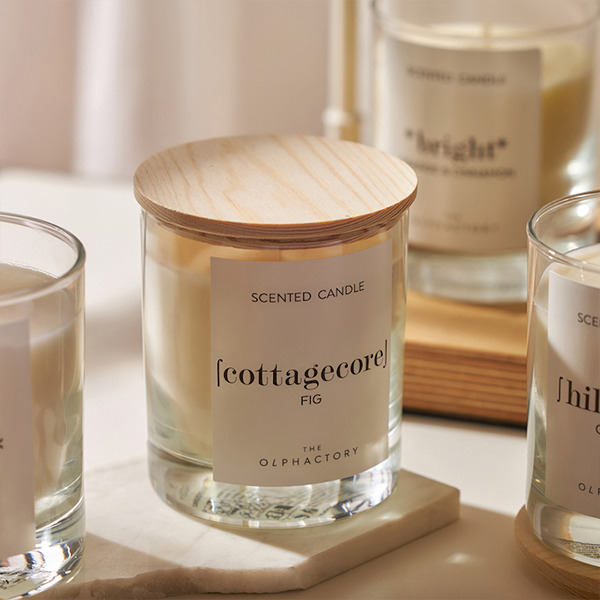 西班牙 AMBIENTAIR│無花果│極簡嗅覺 木蓋香氛蠟燭
