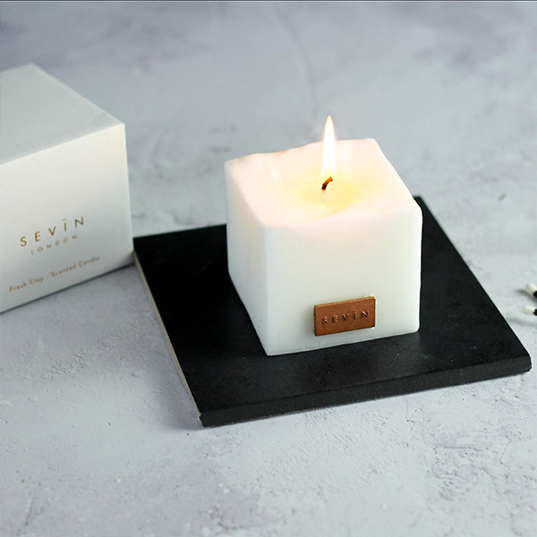 SEVIN LONDON 手工香氛蠟燭│瓷器白│茉莉琥珀 (單蕊 / 雙蕊)