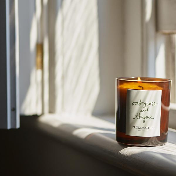 英國製 Plum & Ashby  香氛蠟燭│橡苔百里香