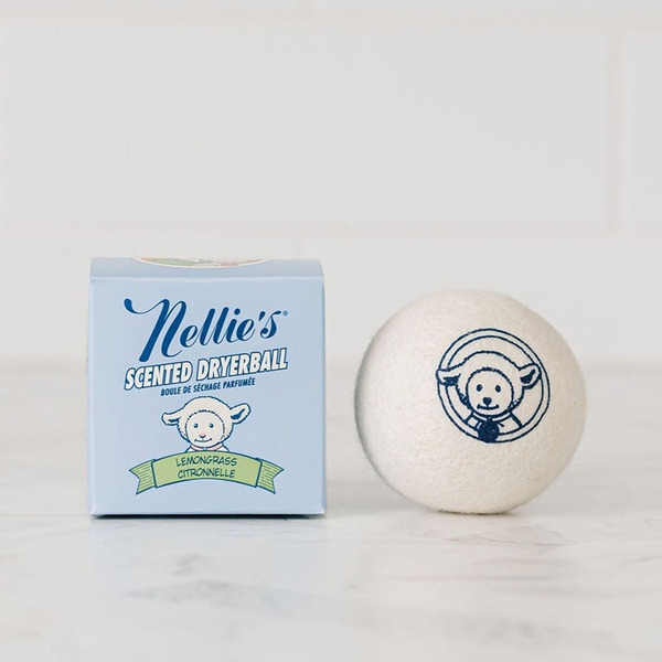 加拿大 Nellie's 羊毛烘衣球│檸檬草