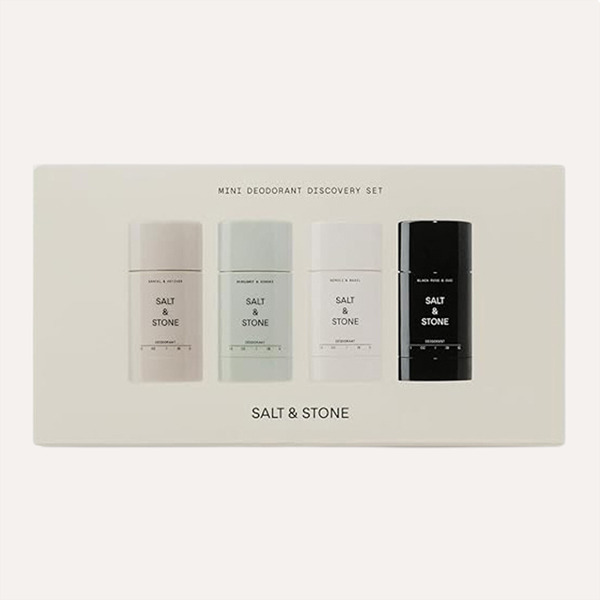 SALT & STONE 天然體香膏│迷你體香膏四入組