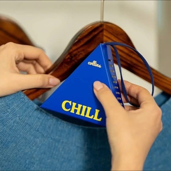 韓國 collins 室內 & 車用香氛掛盒│清新海洋 Chill