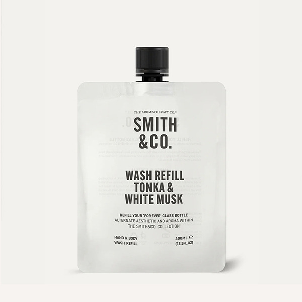 紐西蘭 Smith & Co. │零陵香豆白麝香│洗手沐浴露▪︎補充包 400ml