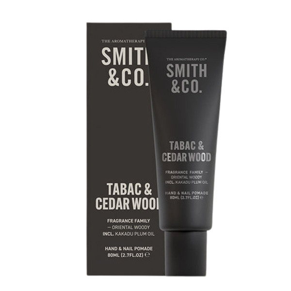 紐西蘭 Smith & Co. │菸草雪松木│保濕護手霜 80ml