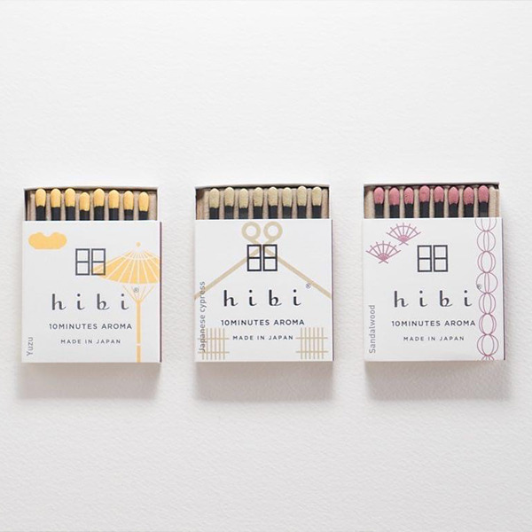 hibi 日本薰香火柴│和風系列 (8入 / 30入)