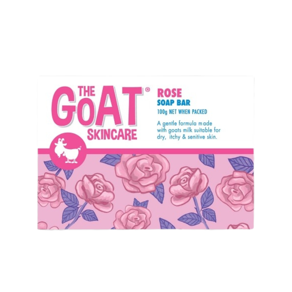 THE GOAT SKINCARE 山羊奶修護皂│大馬士革玫瑰│澳洲頂級溫和保濕皂