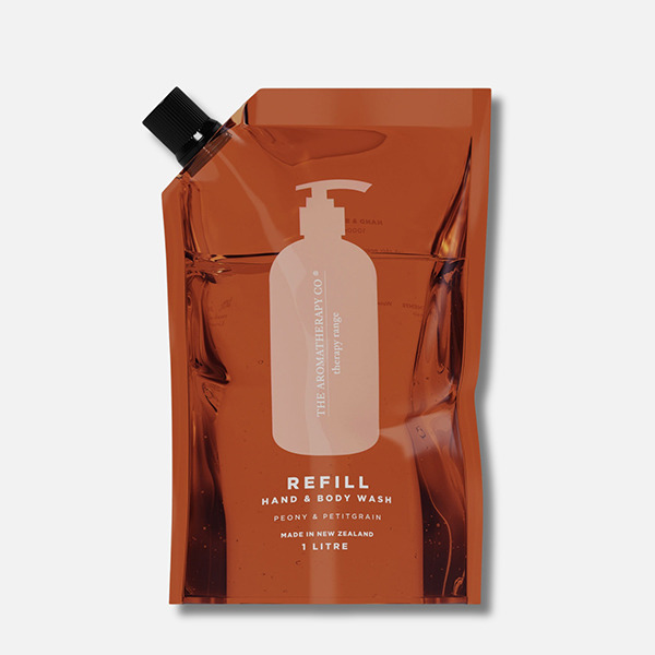 The Aromatherapy Co. 沐浴露補充包│牡丹玫瑰│1000ML