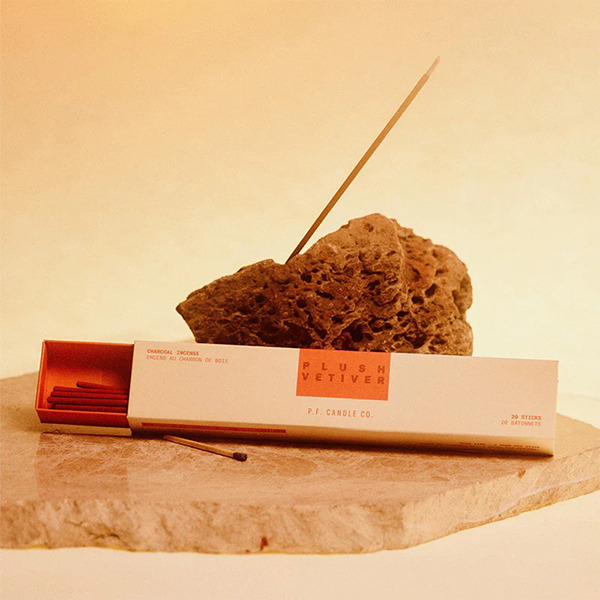 美國 P.F. CANDLE│絨毛岩蘭草│線香 ( 每盒20隻)