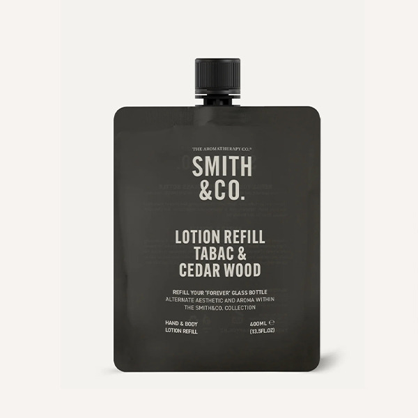紐西蘭 Smith & Co. │菸草雪松│身體乳▪︎補充包 400ml