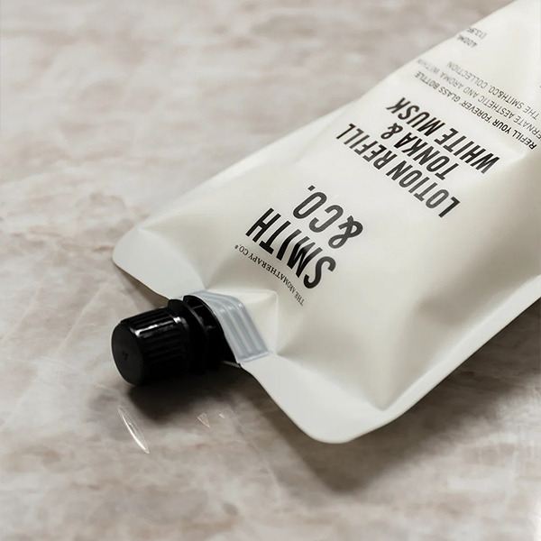 紐西蘭 Smith & Co. │零陵香豆白麝香│身體乳▪︎補充包 400ml