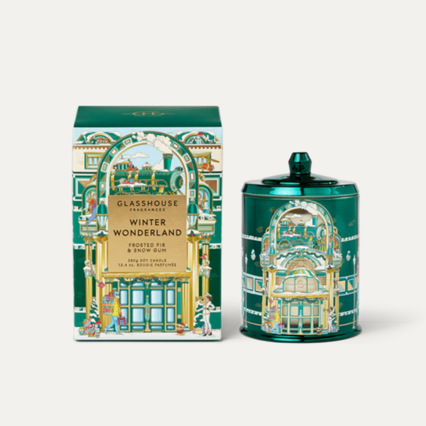 澳洲 GLASSHOUSE 節慶香氛蠟燭│冬季仙境 (380G) WINTER WONDERLAND