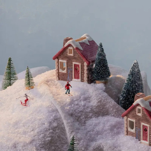 美國 PADDYWAX 陶瓷香氛小屋│阿爾卑斯山小屋│附祕魯聖木香椎20個 & 小茶蠟