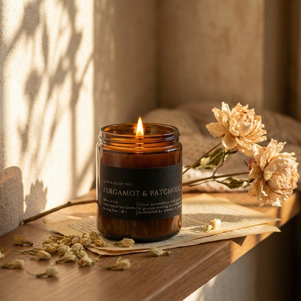 [絕版品]浮生半日｜茉莉花茶與牡丹｜JASMINE TEA SOY CANDLE｜GLIM GLAM