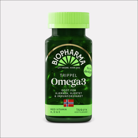 挪威北極熊三倍濃縮魚油 (144顆瓶裝)