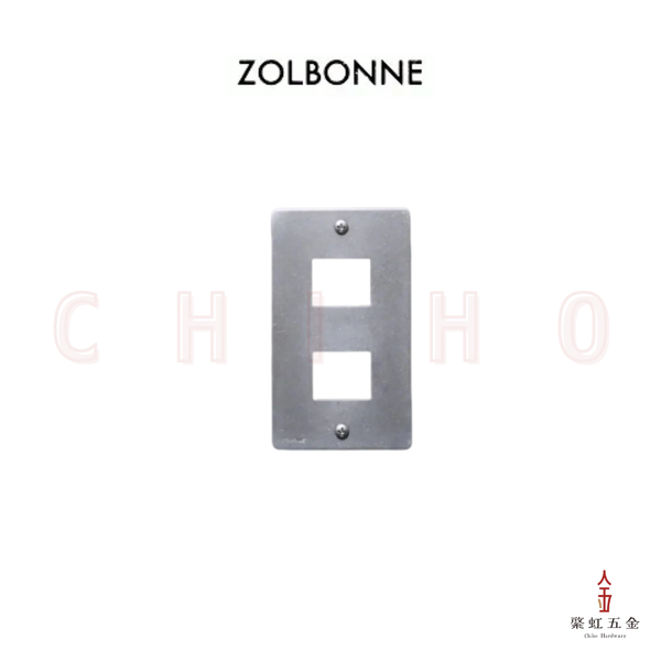ZOLBONNE 壓鑄鋁合金2口面板